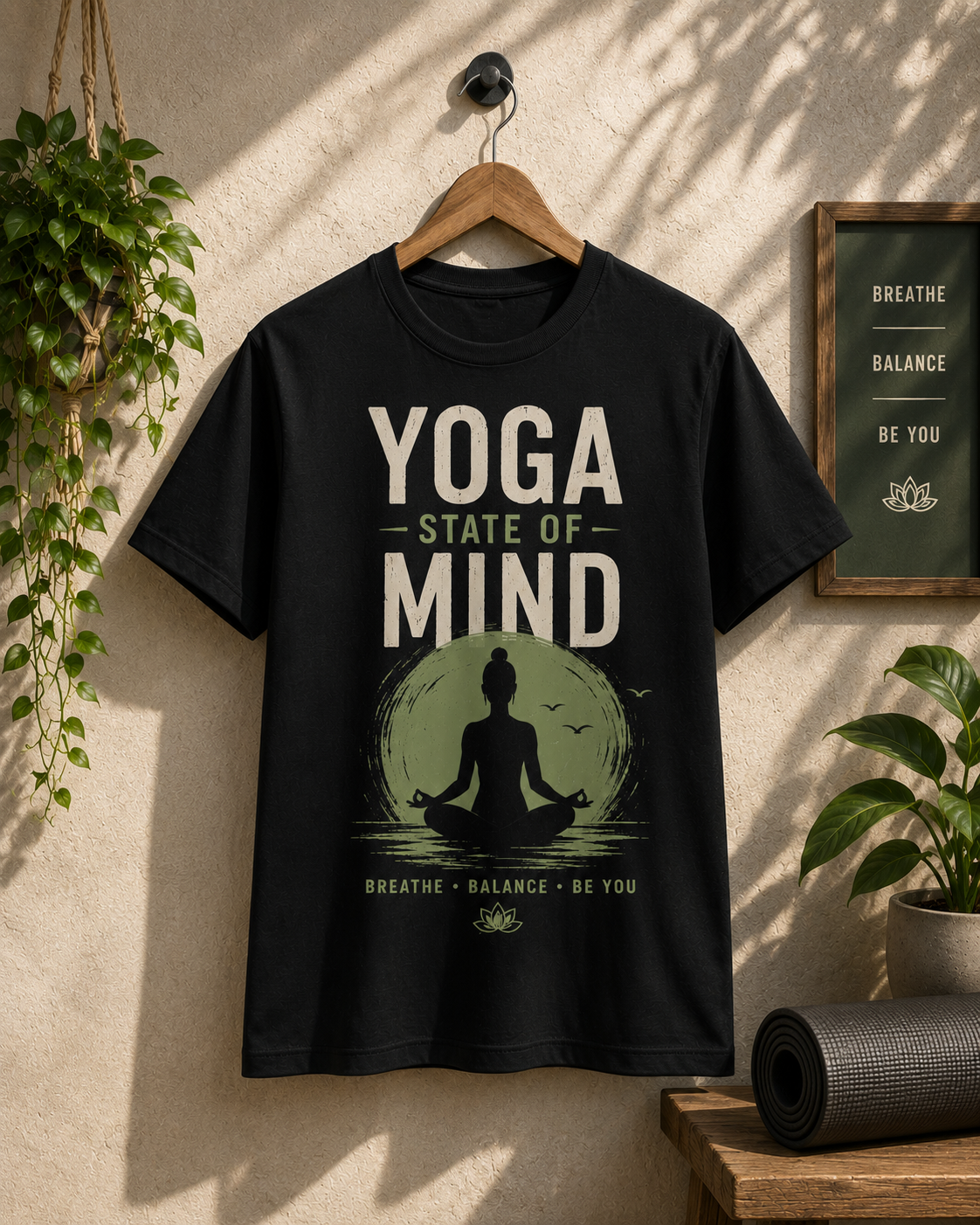 Yoga State of Mind – Premium Yoga T-Shirt
