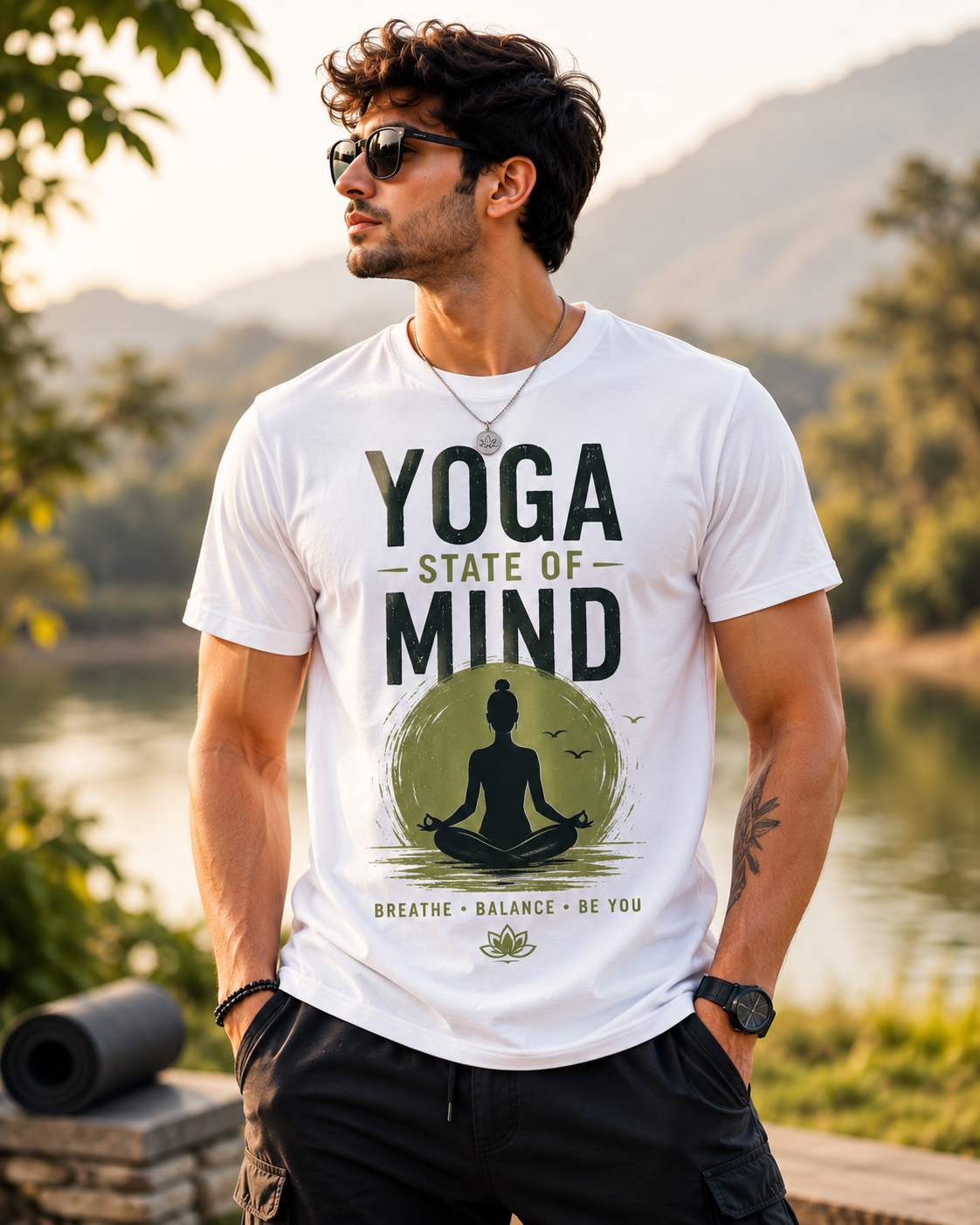 Yoga State of Mind – Premium Yoga T-Shirt
