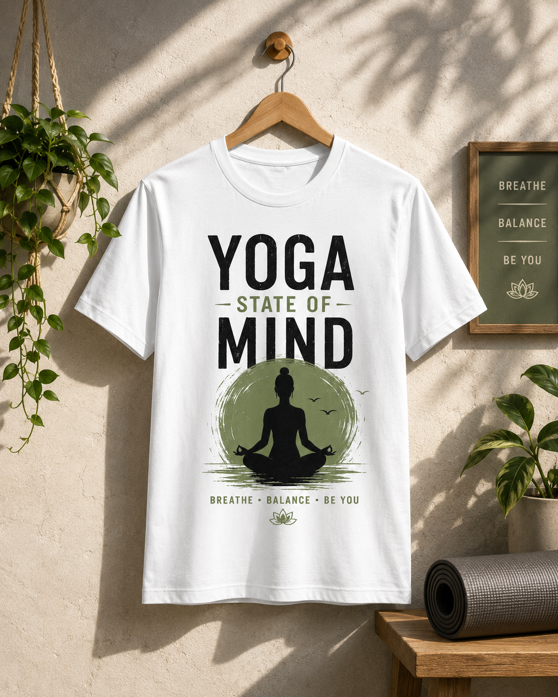 Yoga State of Mind – Premium Yoga T-Shirt