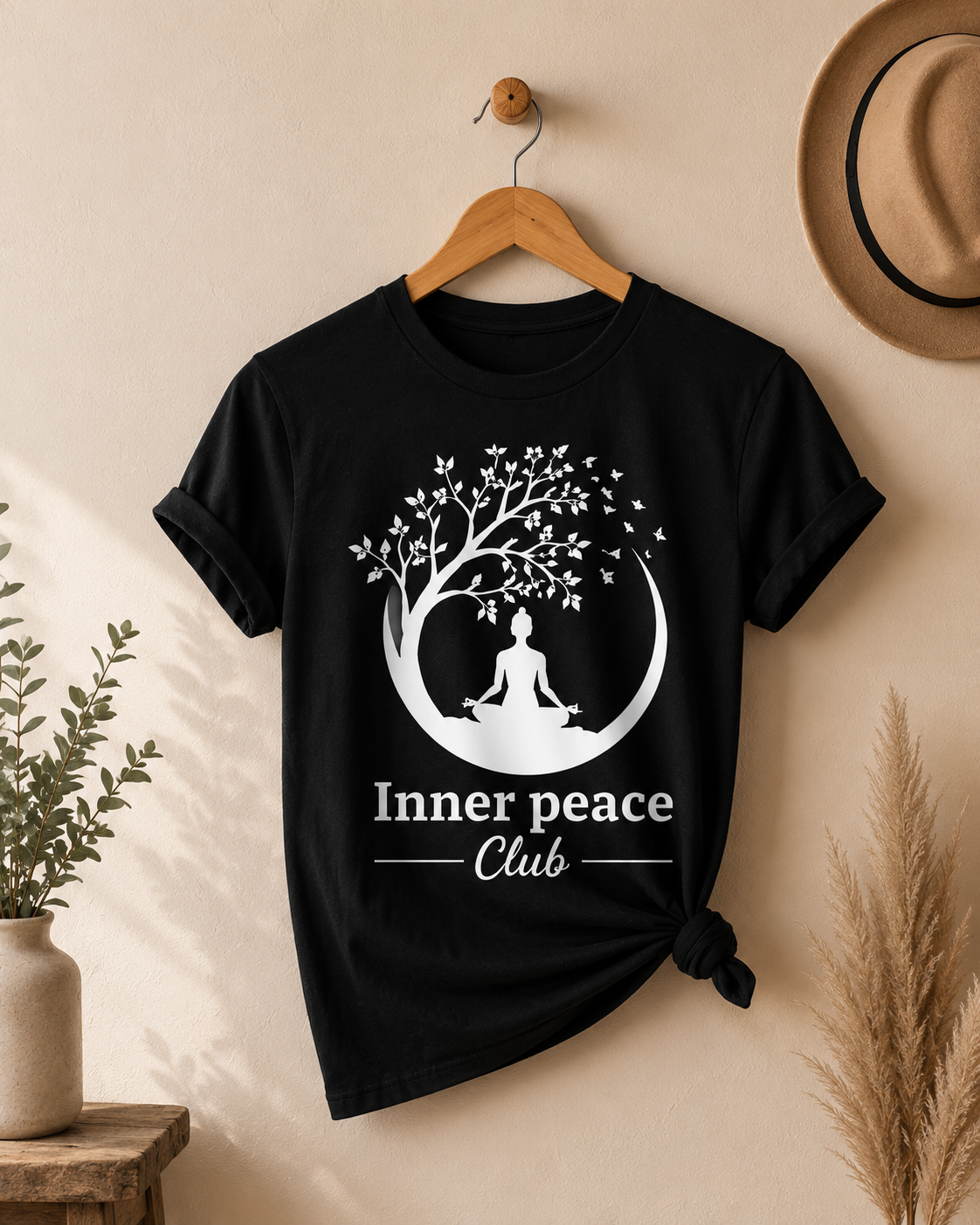 Inner Peace Club – Premium Mindfulness T-Shirt